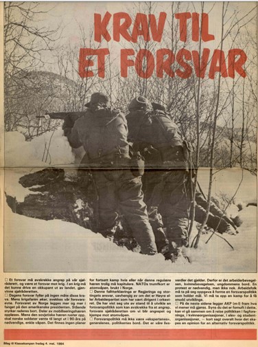 Krav til et forsvar