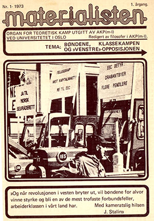 Materialisten nr 1, 1973