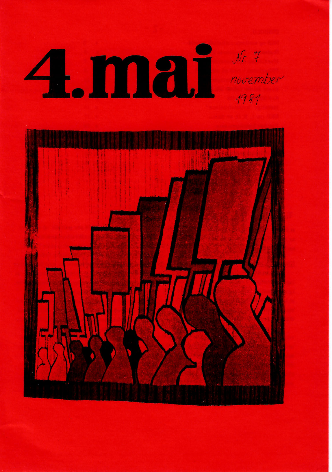4. mai nr. 7, 1981