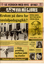 Hva må gjøres nr. 1, 1979