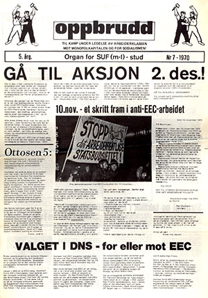 Oppbrudd nr. 7, 1970