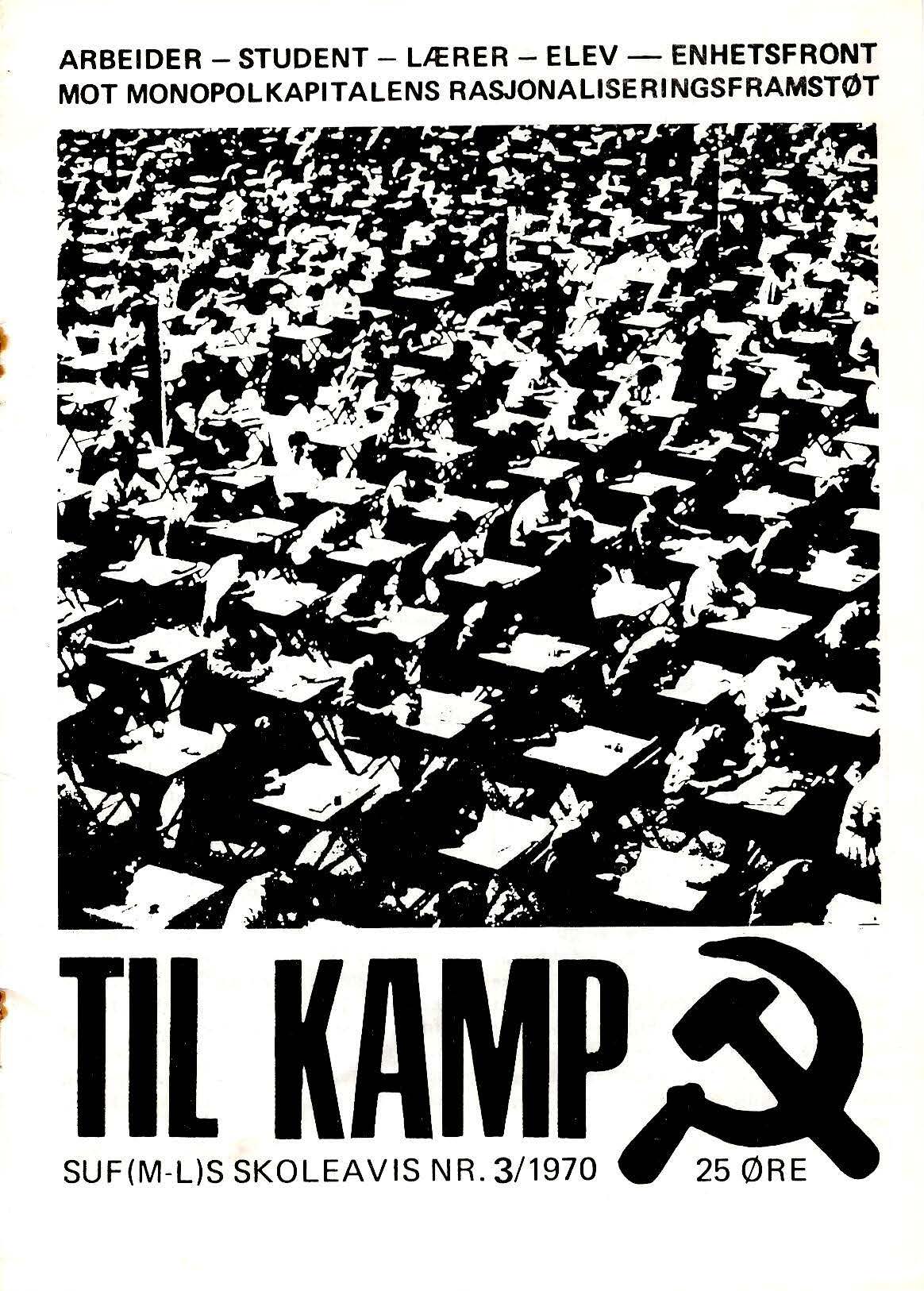 Til kamp nr 3, 1970
